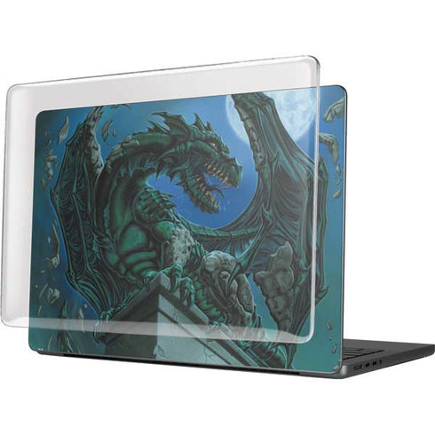 The Green Dragon by Ed Beard Jr MacBook Pro 14in (2021-24) Case plus Skin